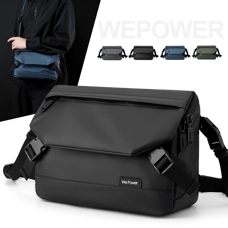 Messenger Bag, Crossbody Bag Shoulder Bag for Men Water Resistant Man Bag Man Purse for Business Office-1