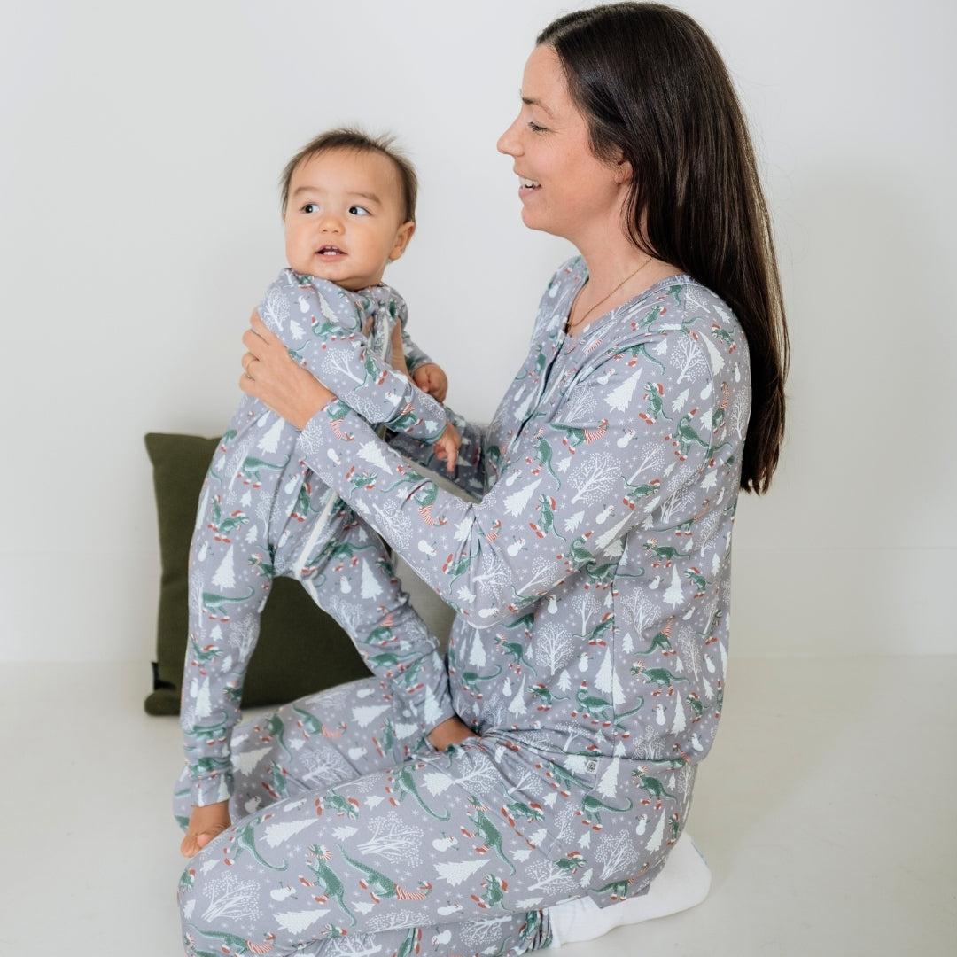 Ladies' Bamboo 2-Piece Long-Sleeve Lounge Set (Mix & Match)-4