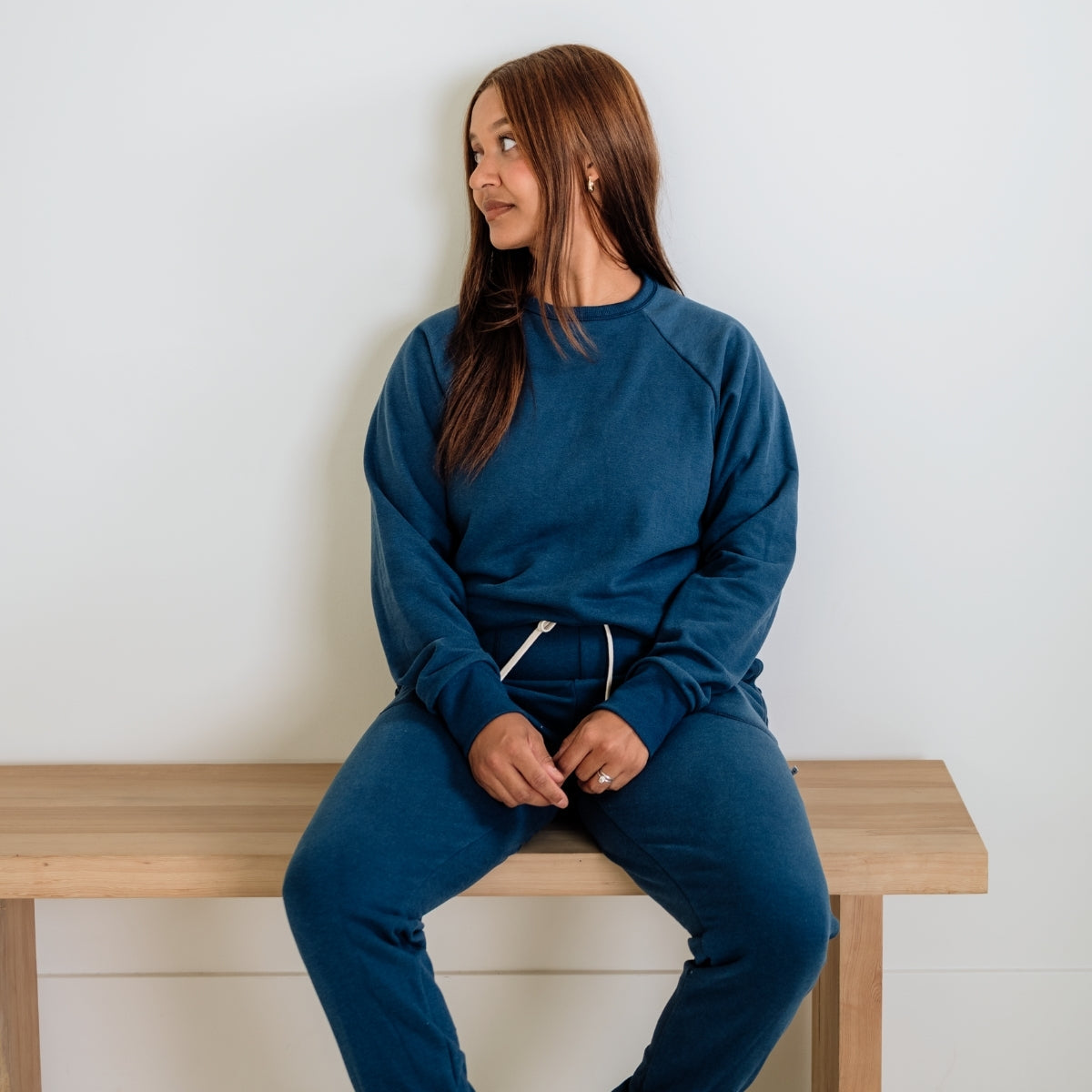 Adult Unisex Bamboo Fleece Raglan Pullover