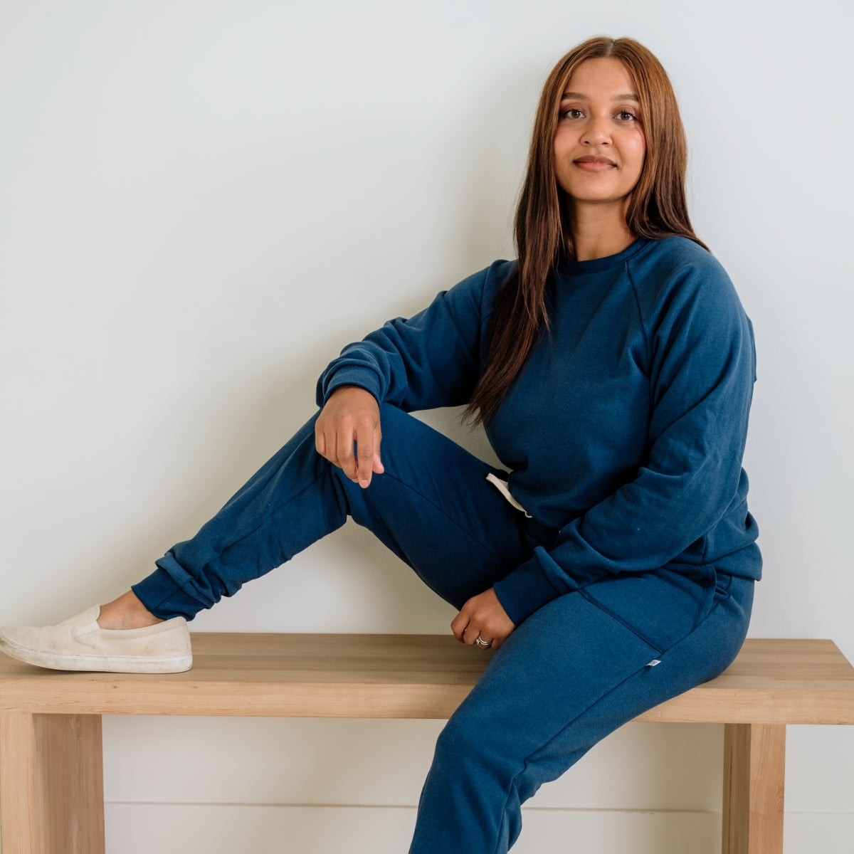 Adult Unisex Bamboo Fleece Raglan Pullover