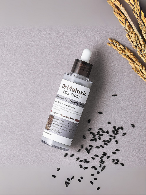 Dr.Melaxin Peel Shot Exfoliating Black Rice Ampoule 80ml
