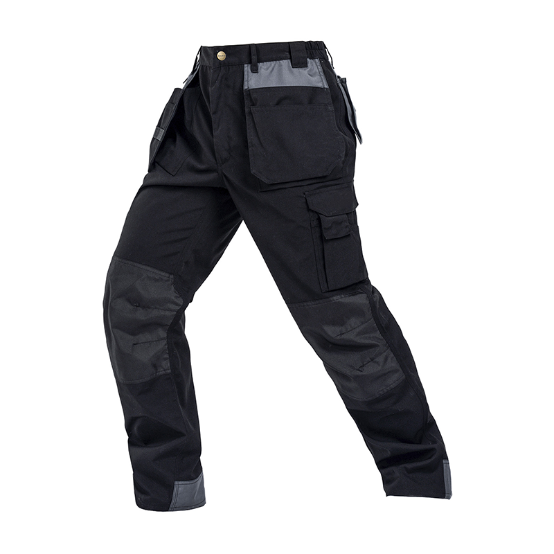 Durable Polyester Cotton Cargo Pants for Work with Knee-Reinforcing Protection,Multi-Pockets, Comfort Fit for Construction Workers[B131]-3