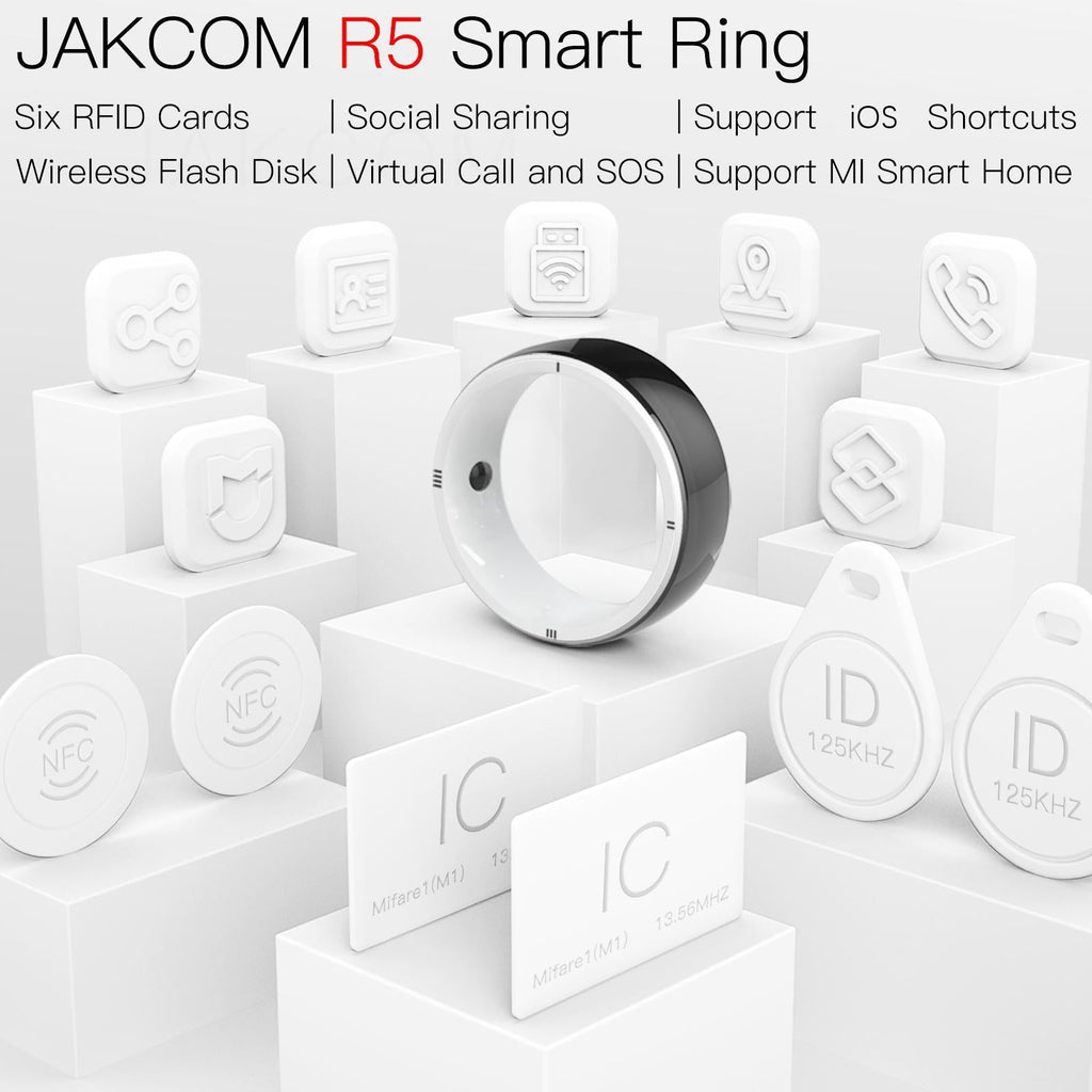 NNEIDS Multifunctional R5 Smart Ring - Wearable Tech