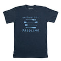 Men's Paddling T-Shirt, Heather Navy