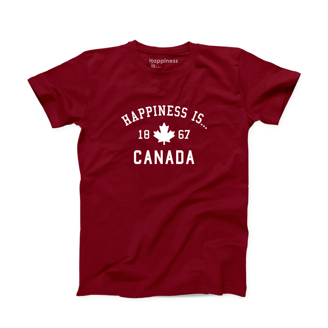 Men's Canada 1867 T-shirt, Red