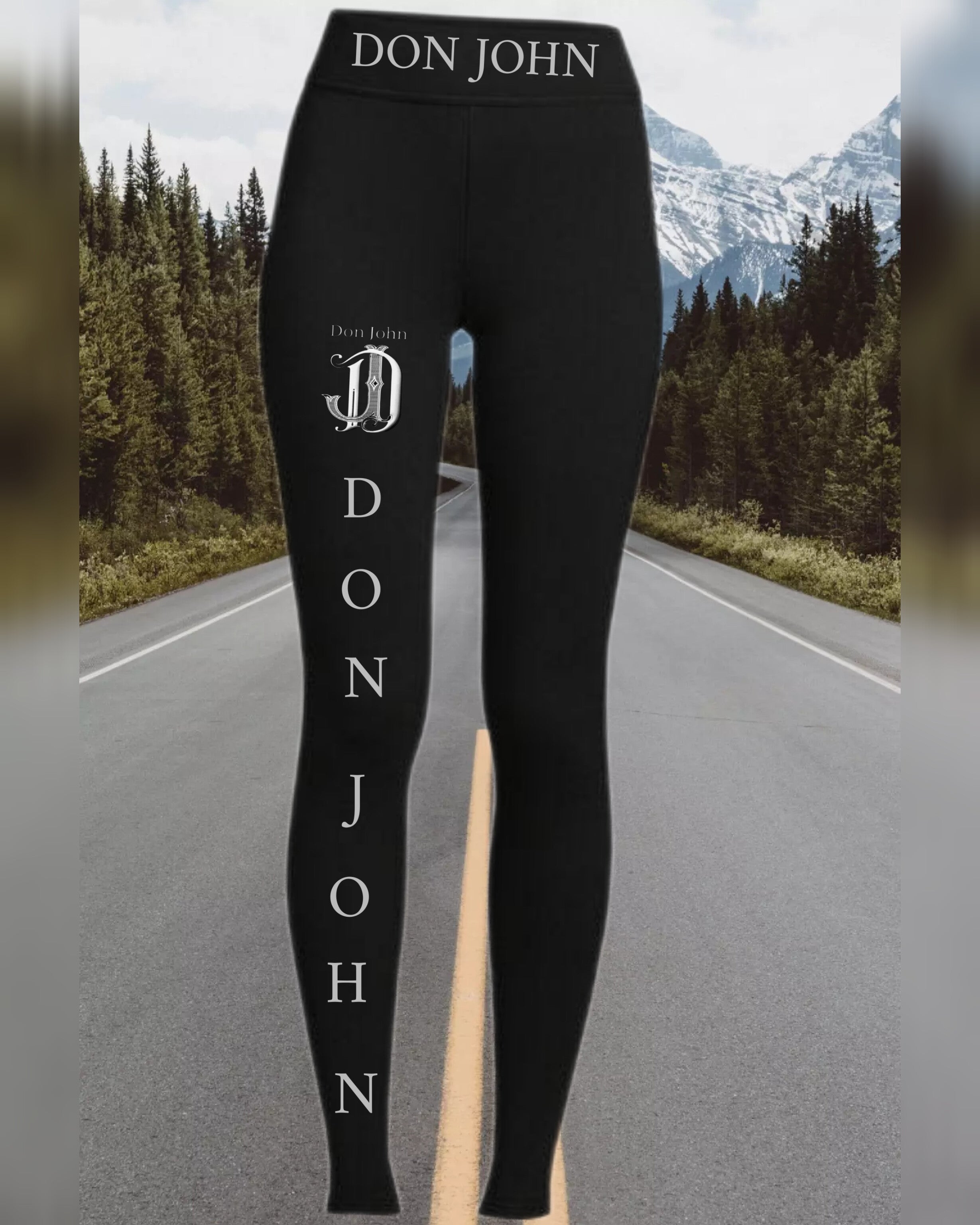 DON JOHN Yoga Pants & Top Women's-1