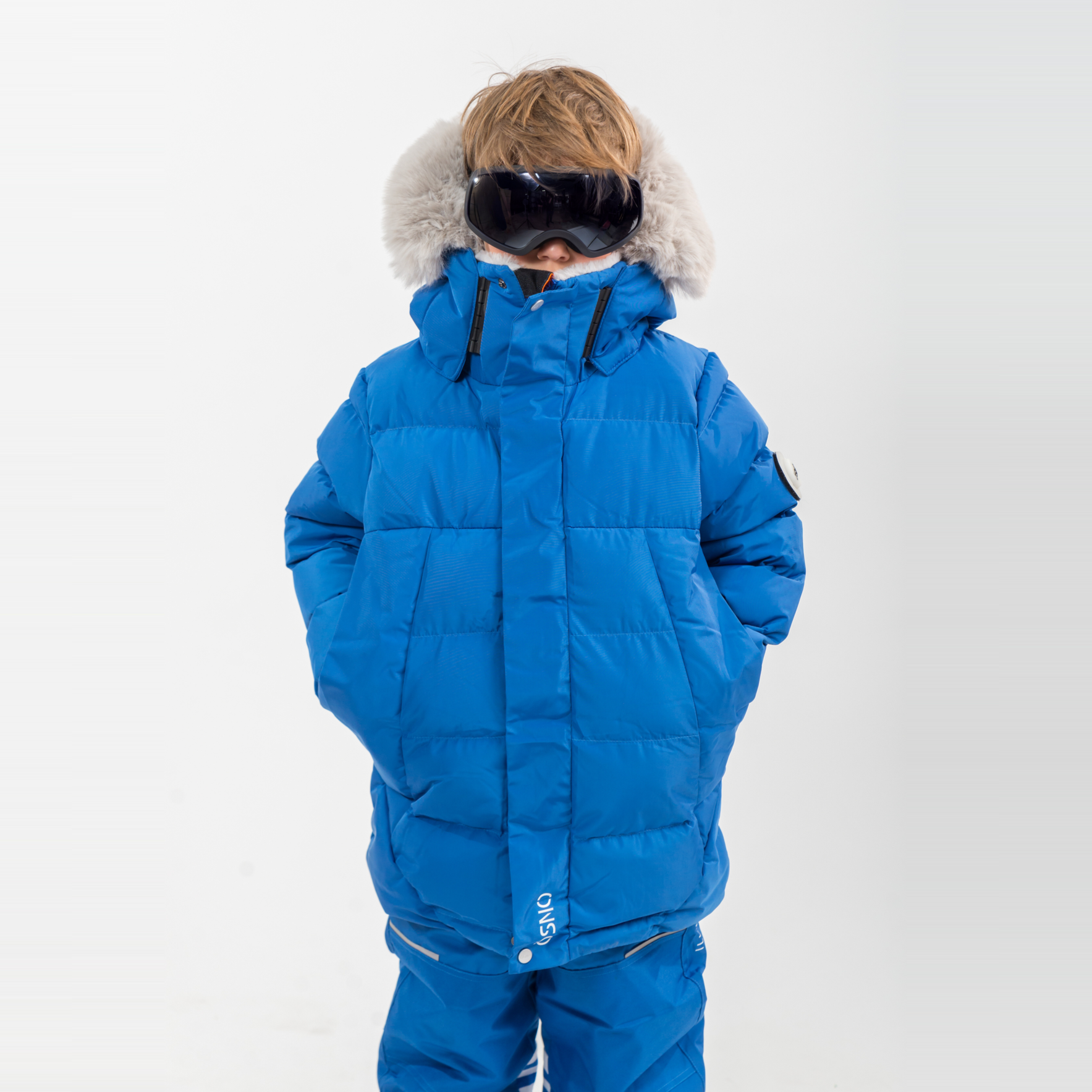 Liam's Luxury Snowsuit - Jacket & Snowpants-3