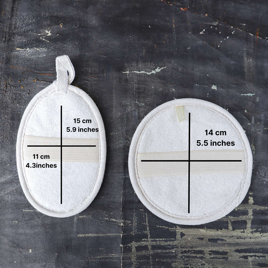 Large Loofah Shower Pad