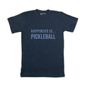 Men's Pickleball T-Shirt, Heather Navy