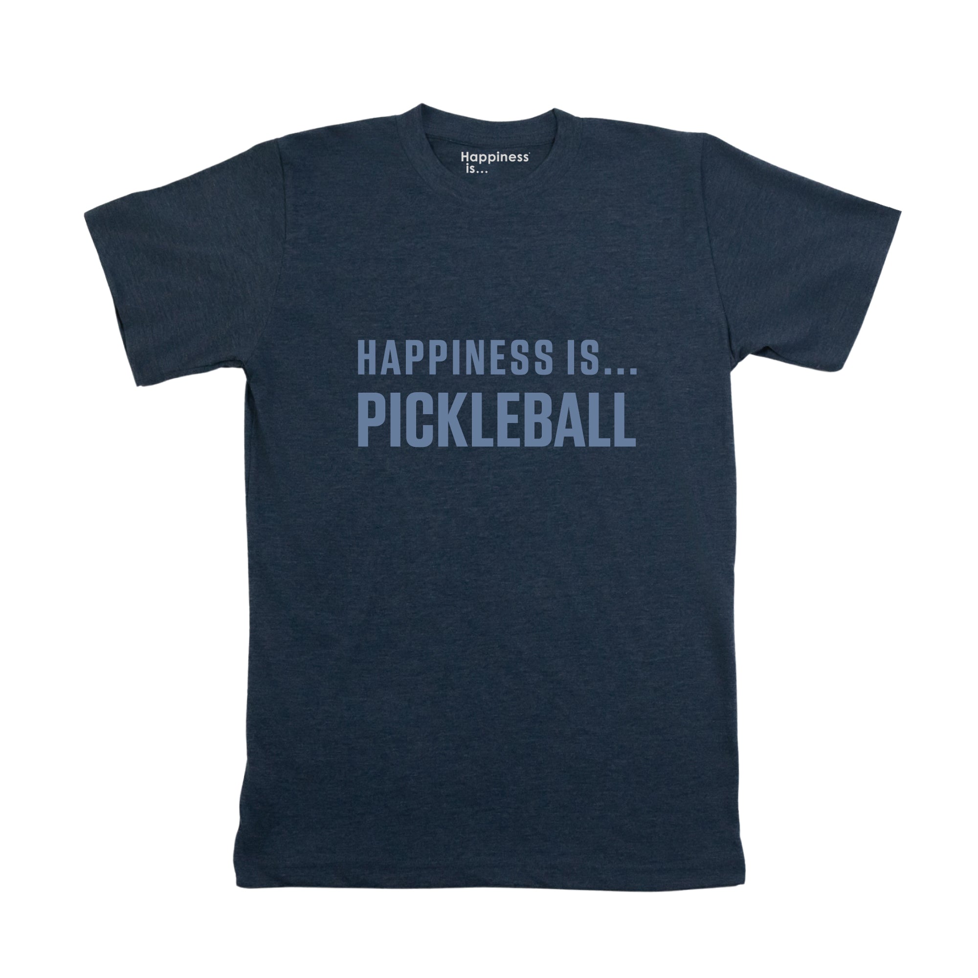 Men's Pickleball T-Shirt, Heather Navy