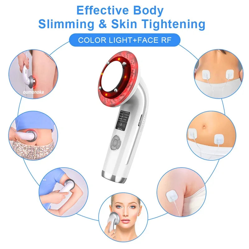 Portable Face Lifting Machine: Radiofrequency Skincare & Red Light Therapy