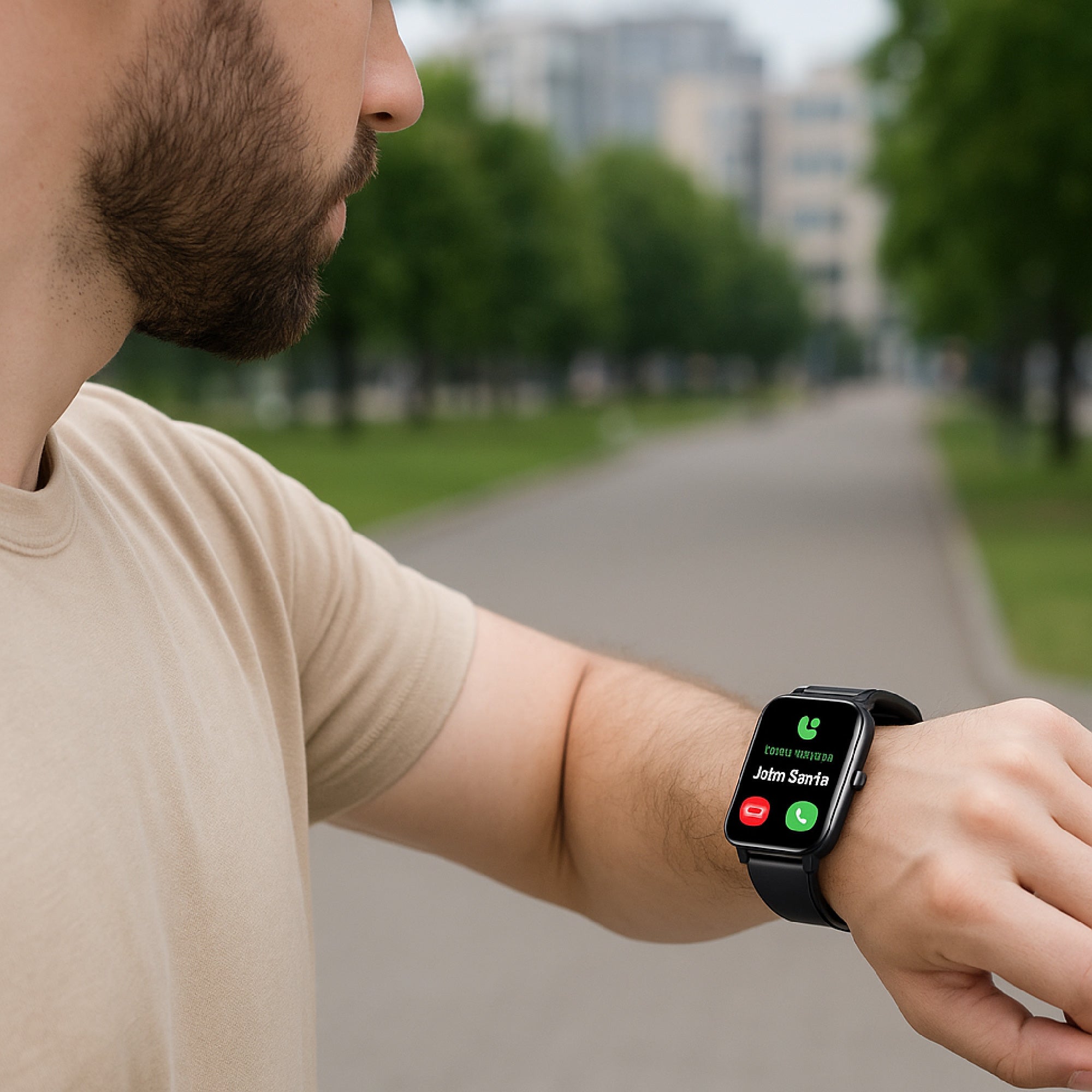 Smart Watch & Wellness Ring Bundle – Bluetooth Calling, Fitness Tracking & 24/7 Health Monitoring