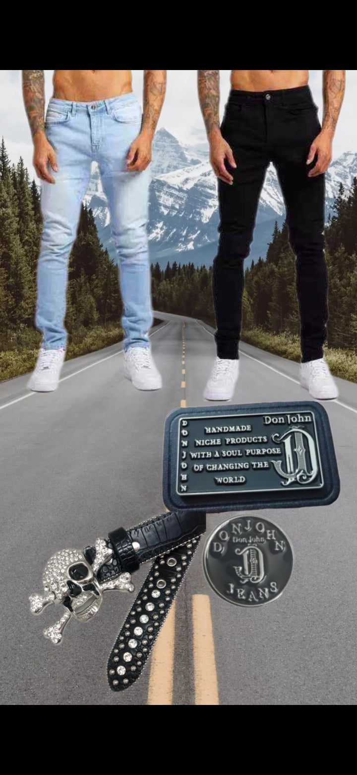 DON JOHN Handmade Jeans Several Colors & Styles Men's-4