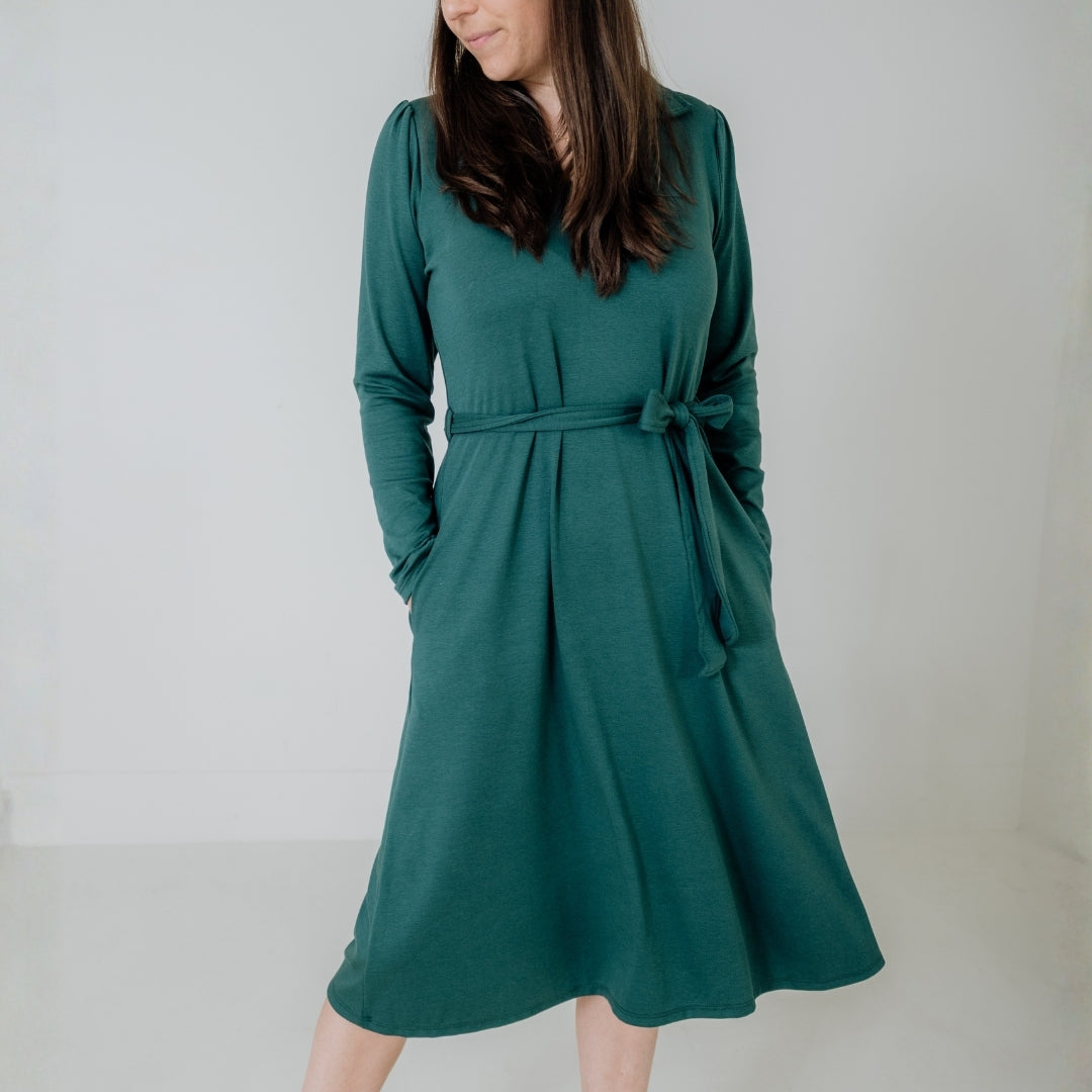 Ladies Bamboo Nova Midi Dress