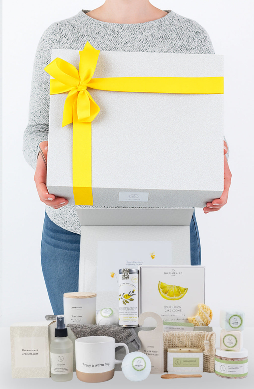 Get Well Gift Basket, All Natural Care Package-1