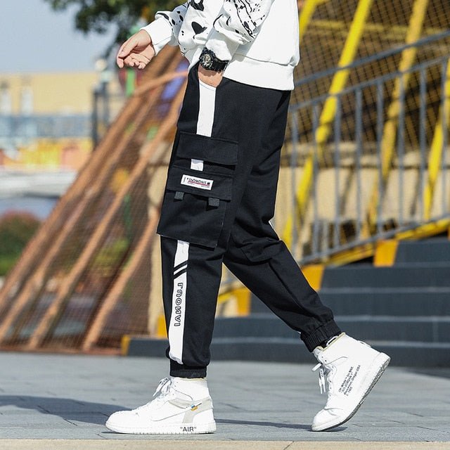 Big Pocket Men's Cargo Pants Streetwear Leisure Hip Hop Jogging Pants Male High Quality New Sweatpants Pants Mens Trousers-6
