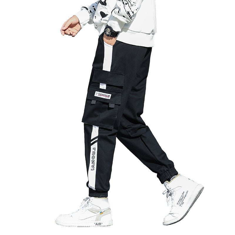 Big Pocket Men's Cargo Pants Streetwear Leisure Hip Hop Jogging Pants Male High Quality New Sweatpants Pants Mens Trousers-0