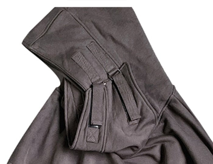 DARK Japanese Streetwear Hoodie Men Harajuku Neck Fish Mouth Pullovers Sweatshirts Oversized Hip Hop Hoodies Techwear-2