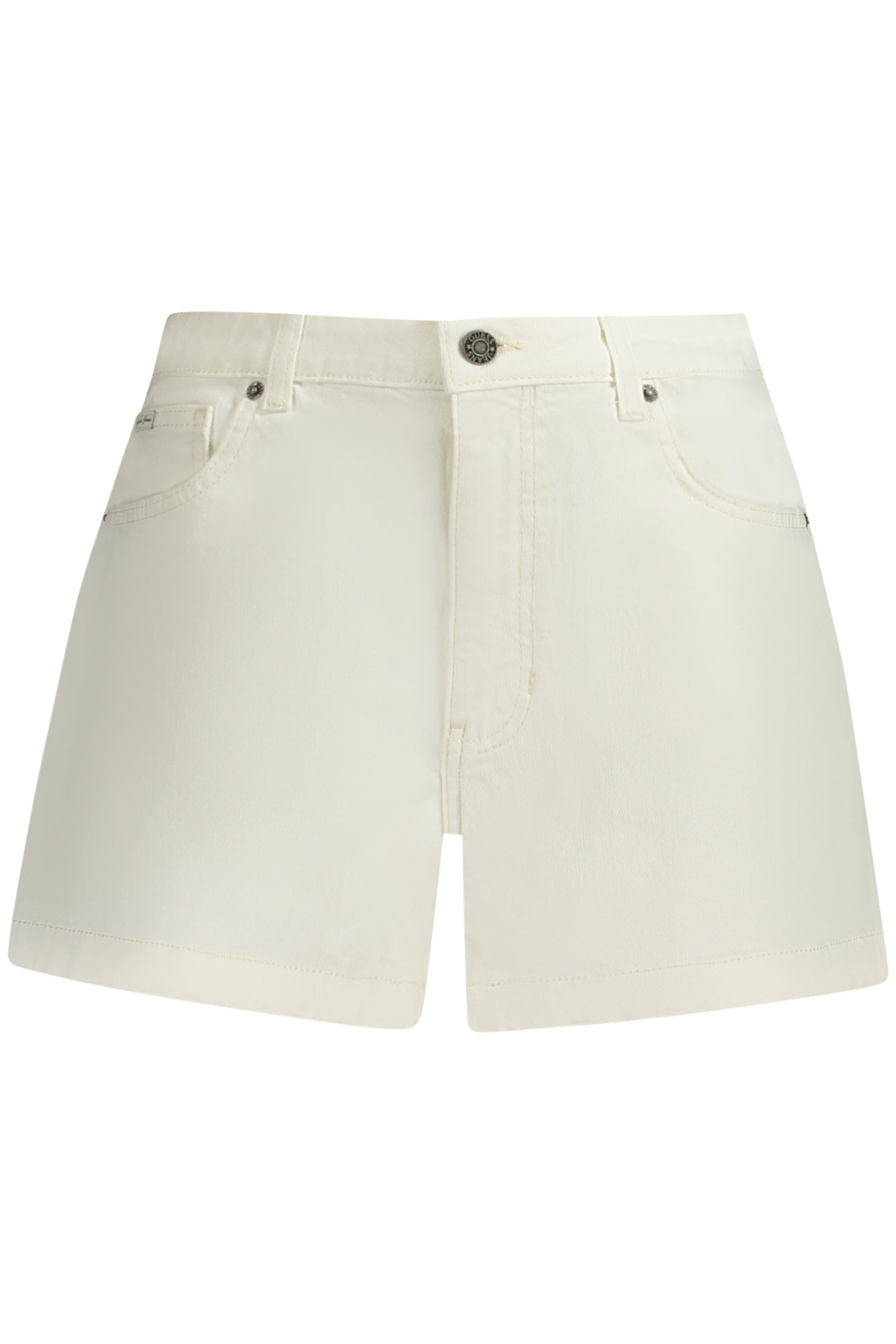 GUESS JEANS WOMEN'S SHORT JEANS WHITE-0
