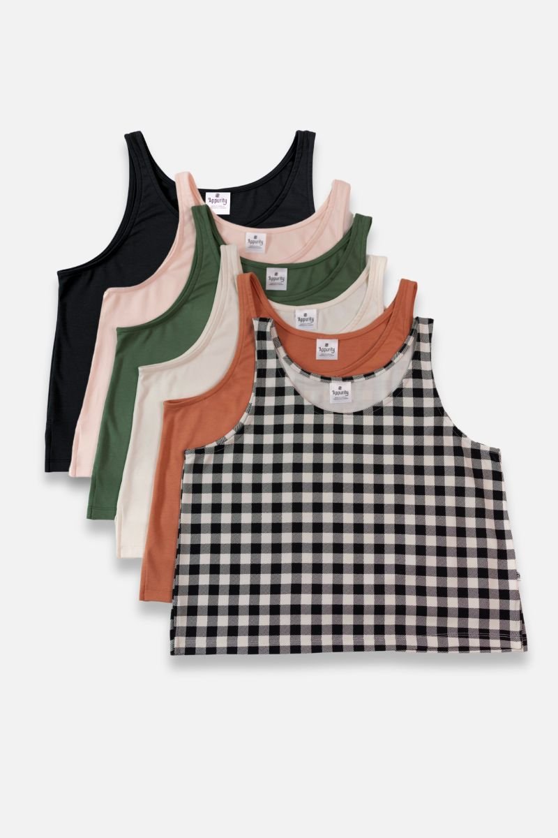 Ladies' Bamboo Cropped Tank — Last Call