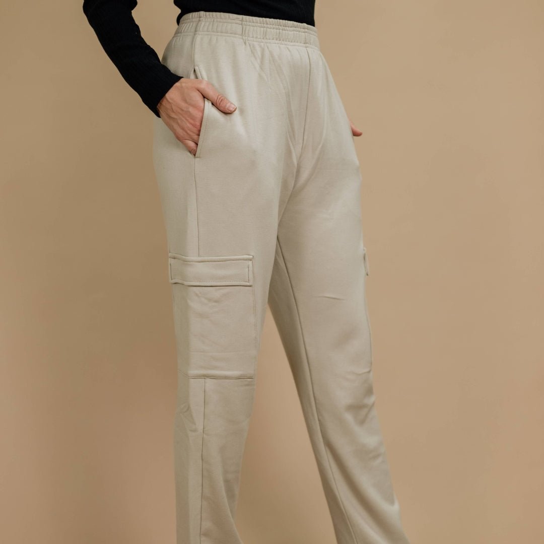 Ladies' Bamboo Fleece Cargo Pants — Last Call