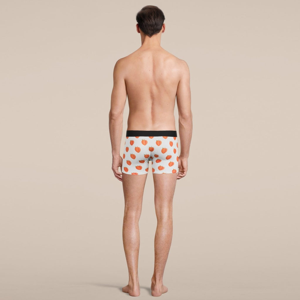 Men's Peach Boxer Trunk Underwear with Pouch-3