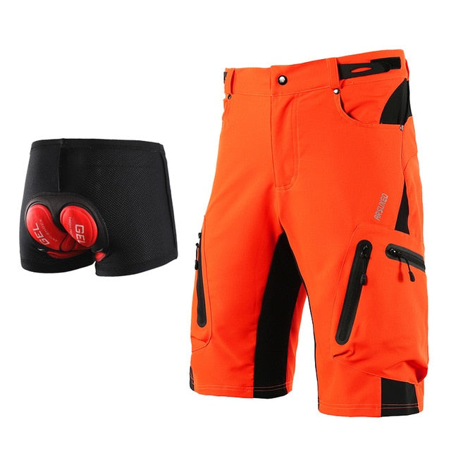 Men Outdoor Sports Cycling Shorts MTB Downhill Trousers Mountain Bike Bicycle Shorts Water Resistant Loose Fit-6