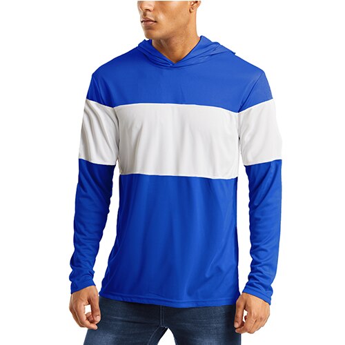 UV Protection T Shirts Men Summer Sun Protection Fitness Workout Long Sleeve Hoodie T-shirts Casual Hike Tshirts Man-10