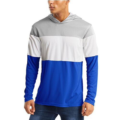 UV Protection T Shirts Men Summer Sun Protection Fitness Workout Long Sleeve Hoodie T-shirts Casual Hike Tshirts Man-12