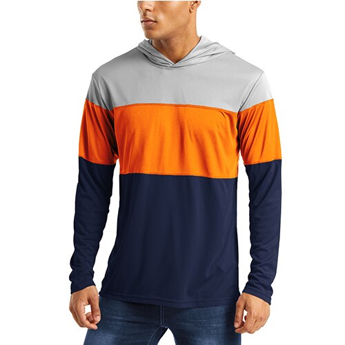 UV Protection T Shirts Men Summer Sun Protection Fitness Workout Long Sleeve Hoodie T-shirts Casual Hike Tshirts Man-6