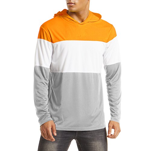 Men's UPF 50+ Sun Protection Hoodie Summer Lightweight Long Sleeve UV Rash Guard Hoodie Fish Workout Hike Sweatershirts-5