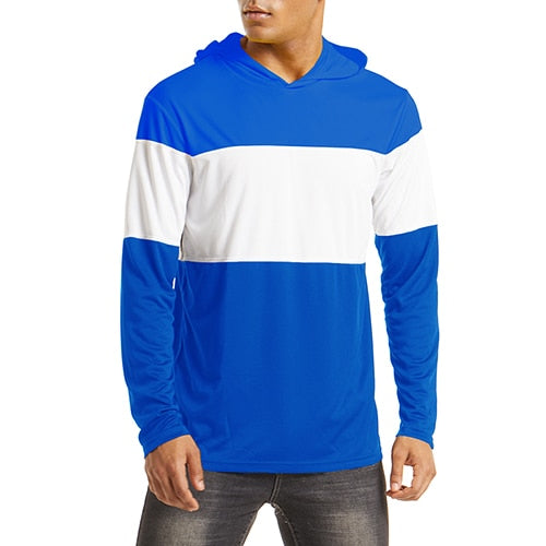 Men's UPF 50+ Sun Protection Hoodie Summer Lightweight Long Sleeve UV Rash Guard Hoodie Fish Workout Hike Sweatershirts-9