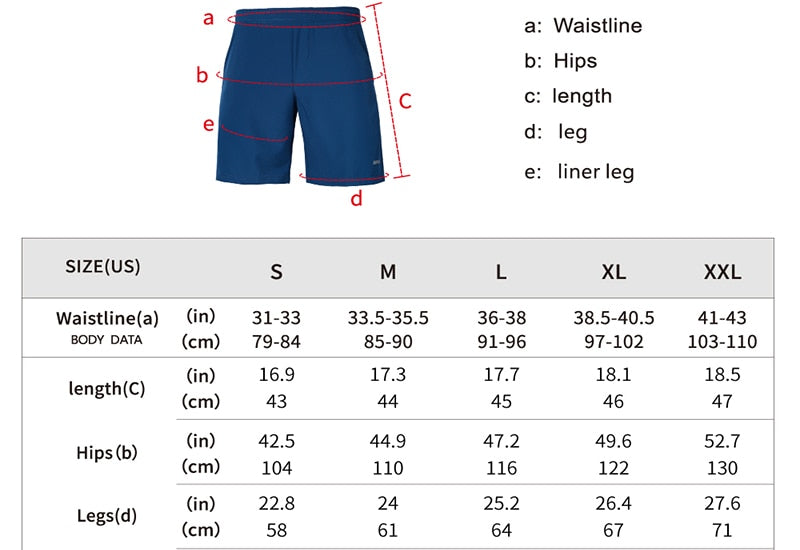 Men 7 Inch Running Shorts 2 in 1 Quick Dry Active Training Exercise Jogging Sports Shorts Gym Shorts With Pocket-4